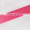 1" Printed Polyester Polka Dots Satin Ribbons