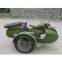 Antique750 Army GreenSidecar Motorcycle Three-wheeled Motor Vehicle