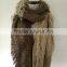 Fashion thick winter long cashmere custom scarf