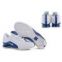 leather shox mens shoes on sale white blue Embroidery