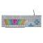 2016 private mould Double injection keycap USB Multimedia computer arabic keyboard