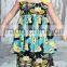 High Quality Organic Baby Clothes Cotton Frocks Designs 4th of July Girl Dress