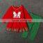 Festival stylish fall christmas deer boutique children clothing suit ruffle sets