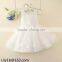 baby clothing girl Guangzhou Wholesale adorable white baby party dress back in stock product