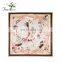 Wholesale girl lady cheap fashion high quality custom printed satin scarf