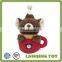 Coffee Bear Plush Toy Kinds Of Customized Brazil Souvenirs