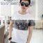 Peijiaxin Latest Design Casual Style Cheap Mosaic Printed Rock T-shirt