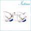 Sailing Ship Cuff link Silver Shirt Designer Cufflinks Men