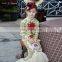 XXLF124 high neck party dresses for teenage girl body without dress kids girls mermaid evening dresses