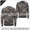 Sublimation printing winter sweatshirts cutting cropped sweatshirts