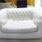 4m White romantic inflatable furniture Cheap inflatable sofa with table