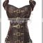 Finest Quality Cool Leather Sexy Women Steampunk Corset