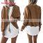 Fashion New Design Women Blouse Long Sleeve Ladies Cardigan 2017 For Wholesale