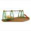 Haileabo HLB-7107E Children Swing Set plus Straight Plastic Slide for Toddler Baby Amusement Equipment