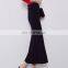 OEM Maxi Winter Fashion Designer Ladies Black Long Skirts For Women