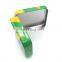 square plastic empty tin can for candy/tin can for food canning