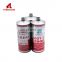 Factory f-style brake fluid can empty oil d65 round tin