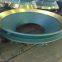 Symons cone crusher wear parts bowl liner and concave