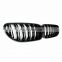 ABS Dual-slat Front Grille Glossy Black Grill For BMW 6 Series F06 F12 F13 2012 - IN