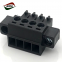 PCB plug in socket cable connector terminal block 3.5mm pitch female power connector with screw hole 30A UL EC381VM
