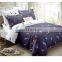 Duvet Cover Set cheap Microfiber feather printed 4pcs bedding set