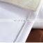 White universal stretch polyester chair cover for wedding