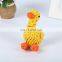 Little yellow duck cotton string pet toy dog rope chew