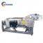 with flat roller conveyor bubble type cheap strawberry washing machine