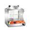 warmer display snacks food warmer showcase for sale
