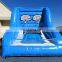 Blue Inflatable Basketball Hoop Play Center Fun Basketball Game Court For Sale