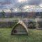 Custom outdoor wooden hedgehog house