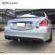 W222 diffuser fit for S-class W222 2014-2016y S63/S65 to B-style plastic S63 diffuser with exhaust tips