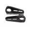 Black Aluminum Fuel Tank Mount Tube Clamps Racecar Parts