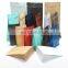 Brown kraft zip lock paper bags print flat bottom coffee valve bag