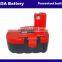 18V Ni-cd battery for 2 607 335 266,2 607 335 680, 2 607 335 688, 2 607 335 696, BAT026 2 607 335 278 BAT025 battery