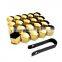 car Universal High-Quality  Plastic Wheel Nut Bolt cover  fastener 17 mm  hole