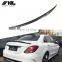 Carbon Fiber Rear Trunk Spoiler for Mercedes Benz W205 Sedan 15-16