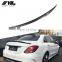 Carbon Fiber Rear Trunk Spoiler for Mercedes Benz W205 Sedan 15-16