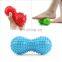 Wholesale PVC Peanut Thorn Ball Massage Acupuncture Point Grip Spike Nail Fascia Yoga Massage Ball Inflatable Hedgehog Balls