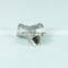stainless steel pipe fitting Y type  tees forging female thread bsp tee