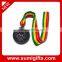 Professional manufacturer make metal custom medal / olympic metal medal with ribbon