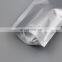 Custom printed Resealable transparent silver polyester film aluminium plastic packaging food bag with zipper
