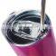 Stock Sublimation Blank Mug Stainless Steel Double Wall Sublimation Glitter Tumbler with Straw and Lid