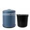Popular new design waste bin with pedal 5 liter wire rack pedals garbage can rubbish bin steel garbage container