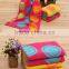 2015Luxury high quality hot sale cotton french terry fleece fabric for baby towel set 34*76 / 70*140cm