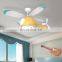 Children's Chandelier With Fan Helicopter Modern Aircraft Ceiling Light With Fan for Indoor Bedroom