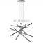 Modern minimalist Living room chandelier Black lines minimalist long dining room lamps luxury Nordic Pendant Lights