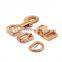 20mm Metal Accessories D rings Adjustable Slide Quick Release Buckles Dog Clips For Dog Collar And Dog Leash