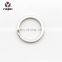 Custom Shape Stainless Steel Plain Flat Key Split Ring Brass Chain For Bag