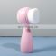 Cleansing Brush With Silicone Massage Brushes For Deep Cleaning Cute Standing Face Wash Brush